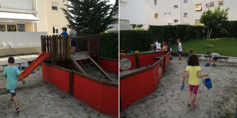 Djeca iz vrtića Mimoza napokon na svom igralištu!