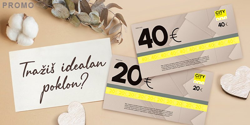 Darujte poklon bon City Centera one