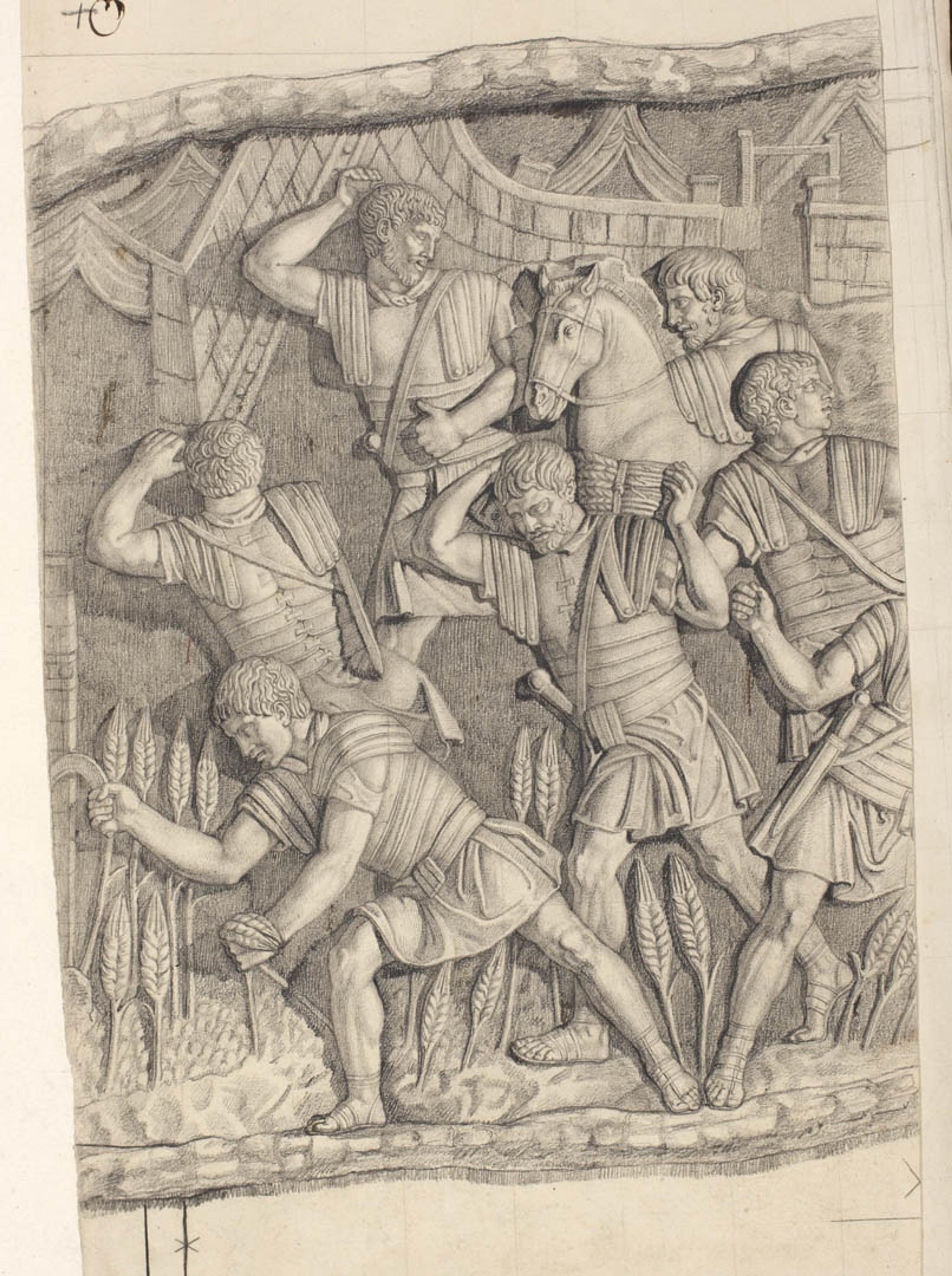 Approvvigionamento di grano dei soldati romani 1 | Fondazione Santarelli