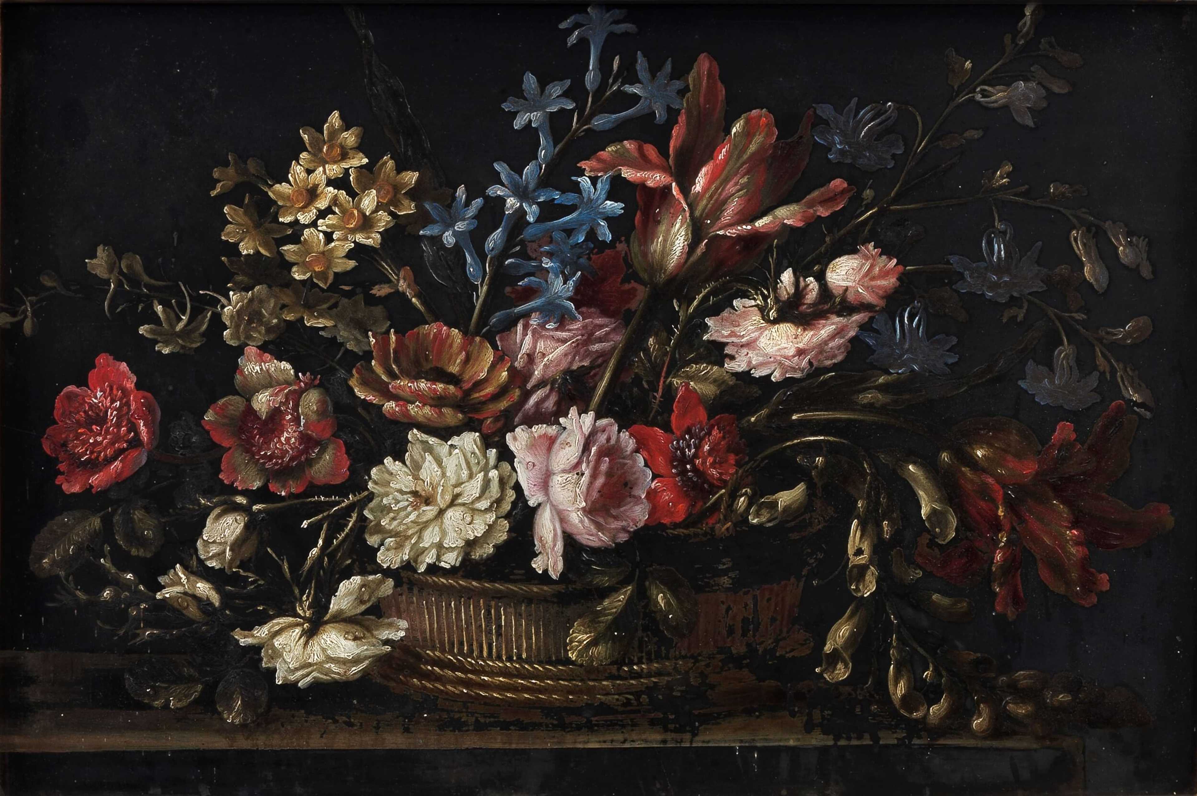 Basket of flowers