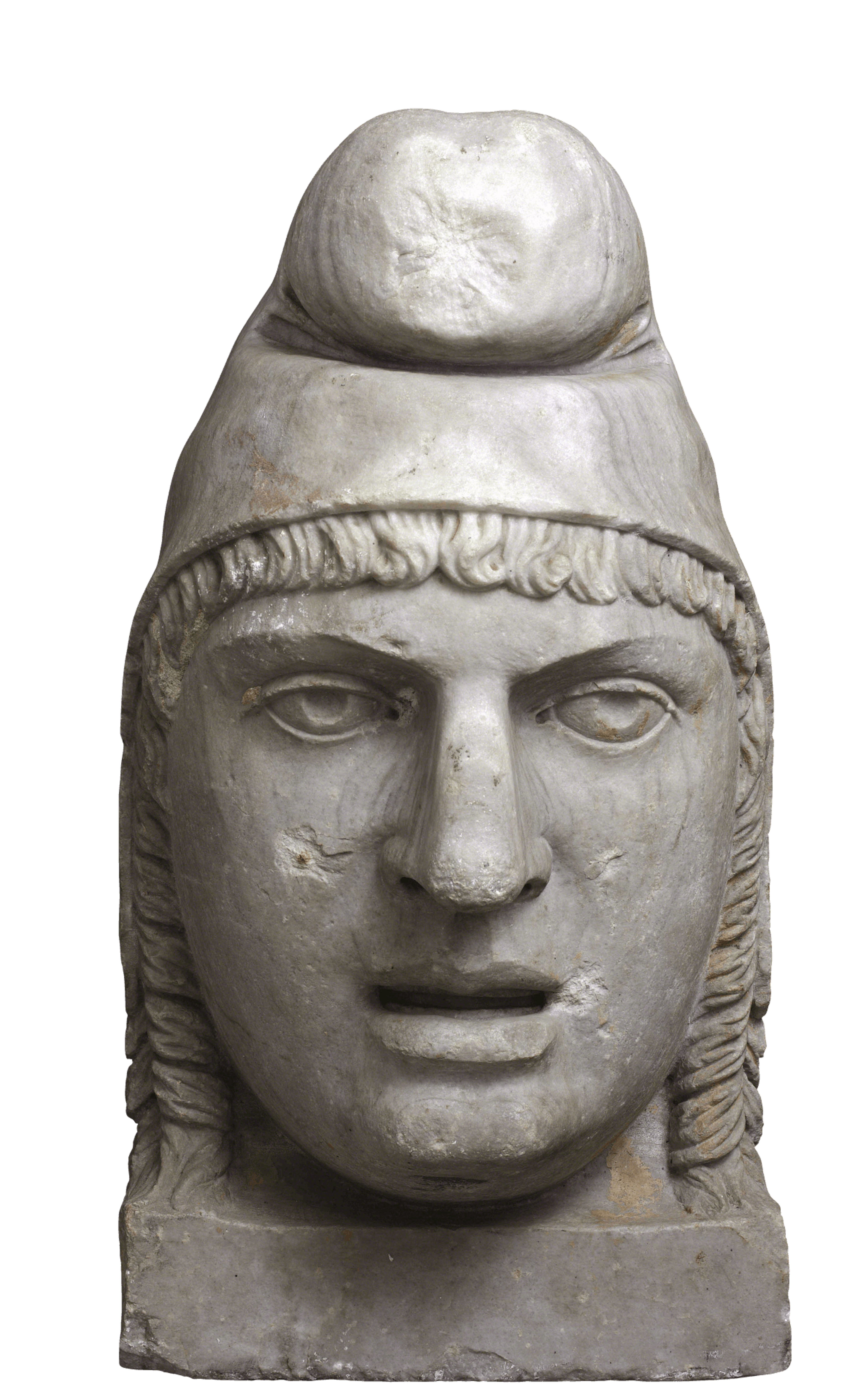 Monumental head of Mithra