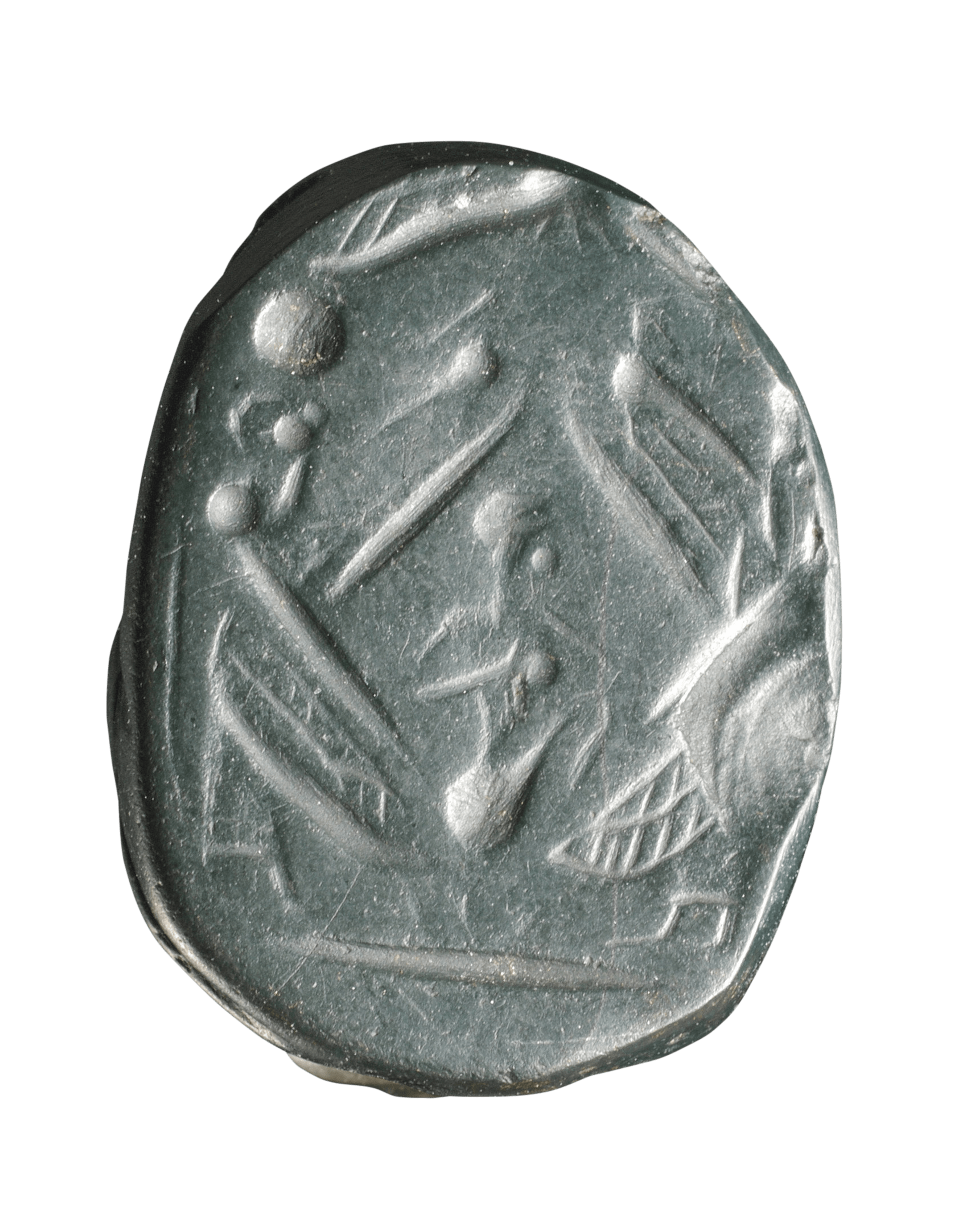 Scarab with Apocrate Isis and Nephthys 1 | Fondazione Santarelli