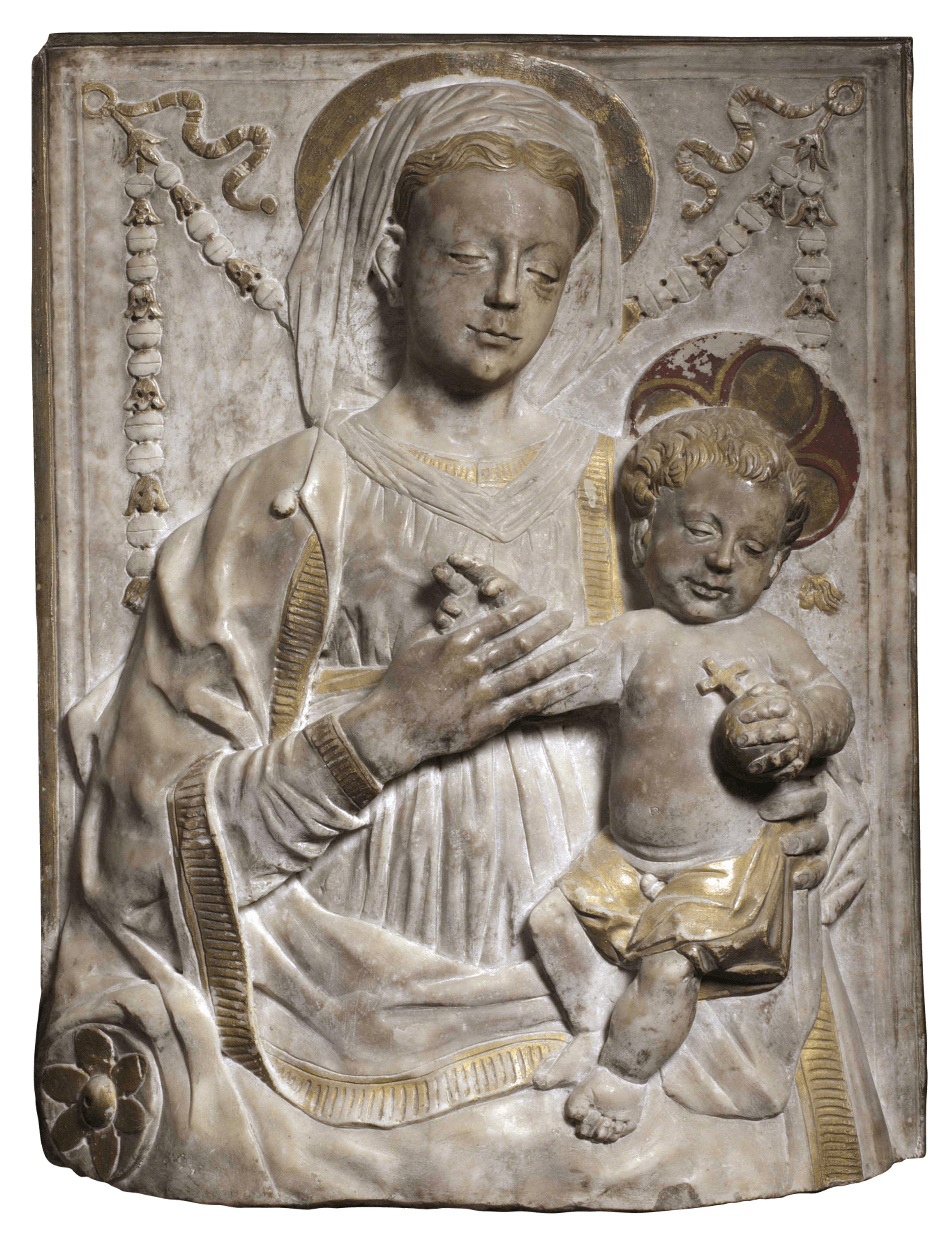 Relief of Madonna and Child 1 | Fondazione Santarelli