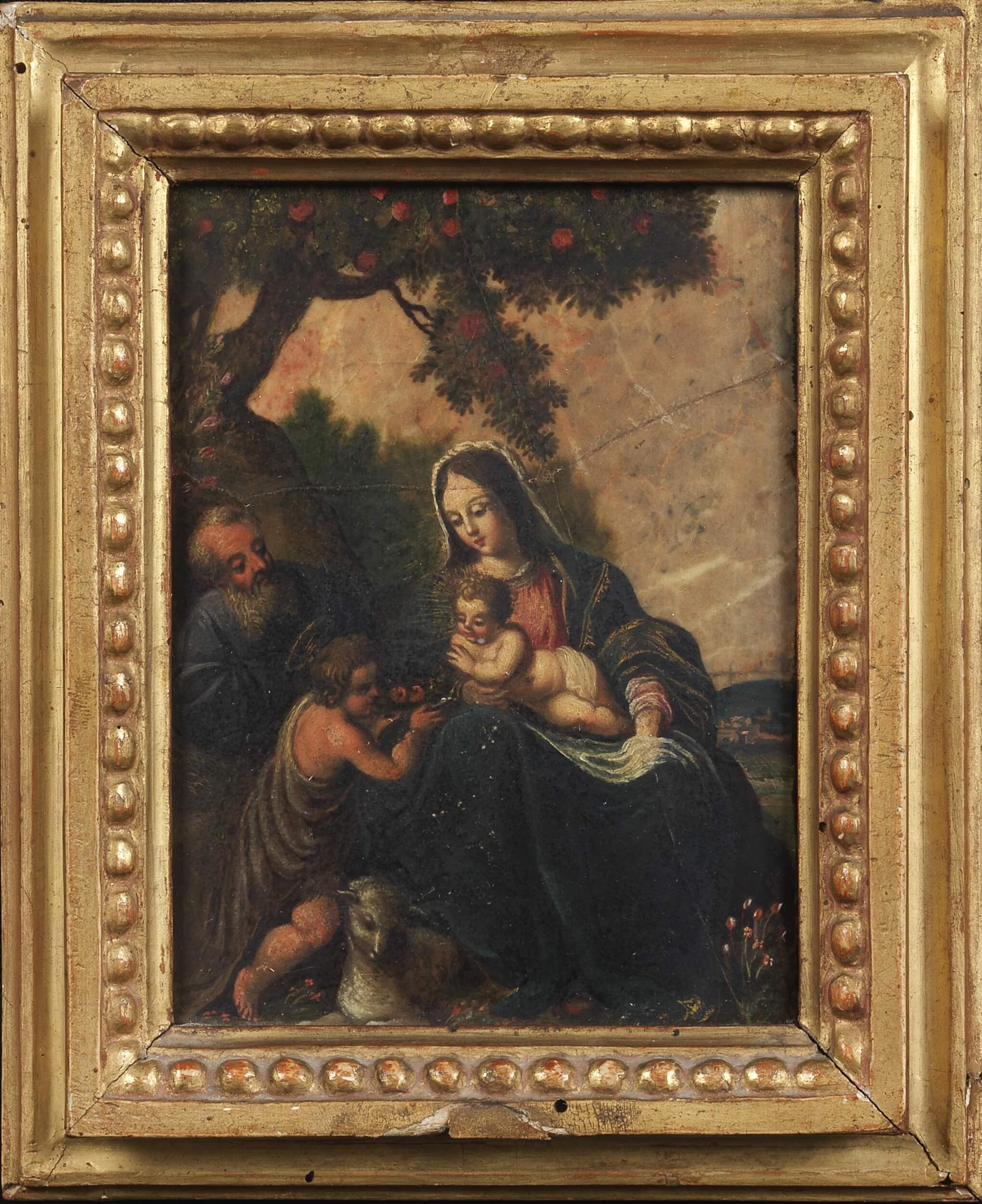 Sacra Famiglia con S. Giovannino Battista 1 | Fondazione Santarelli