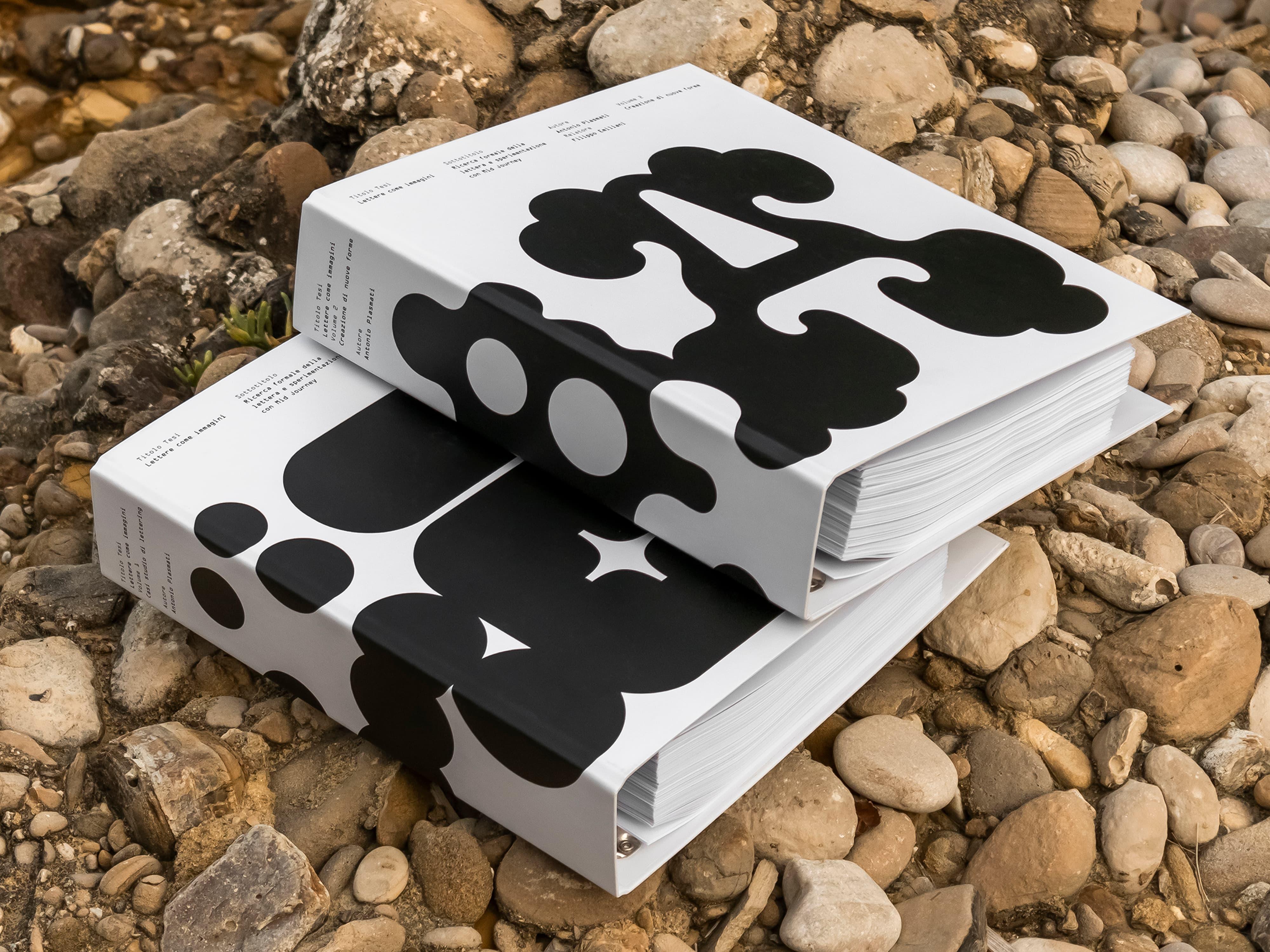 Lettere come immagini project image showing typographic forms treated as visual images.