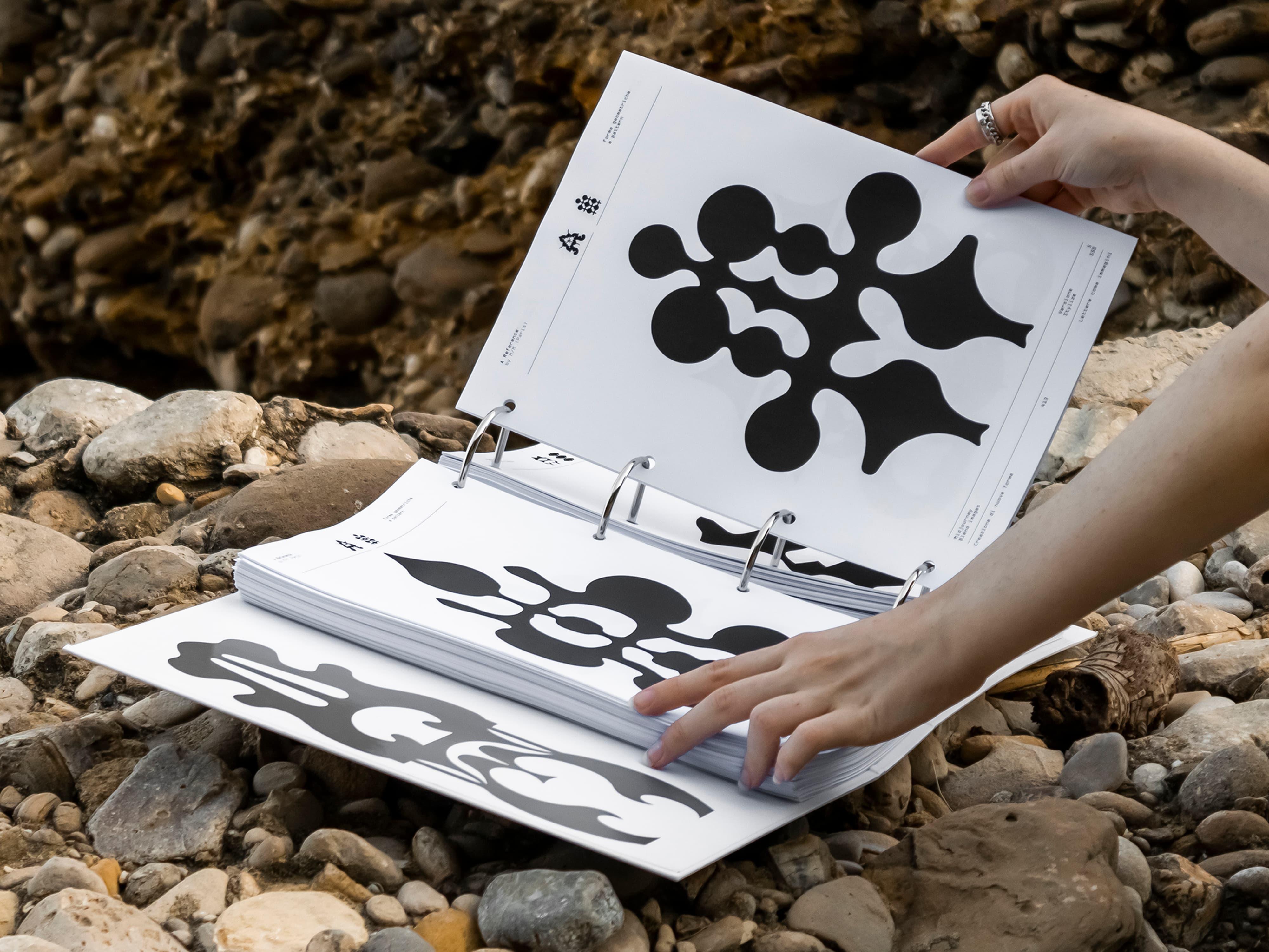 Lettere come immagini project image showing typographic forms treated as visual images.