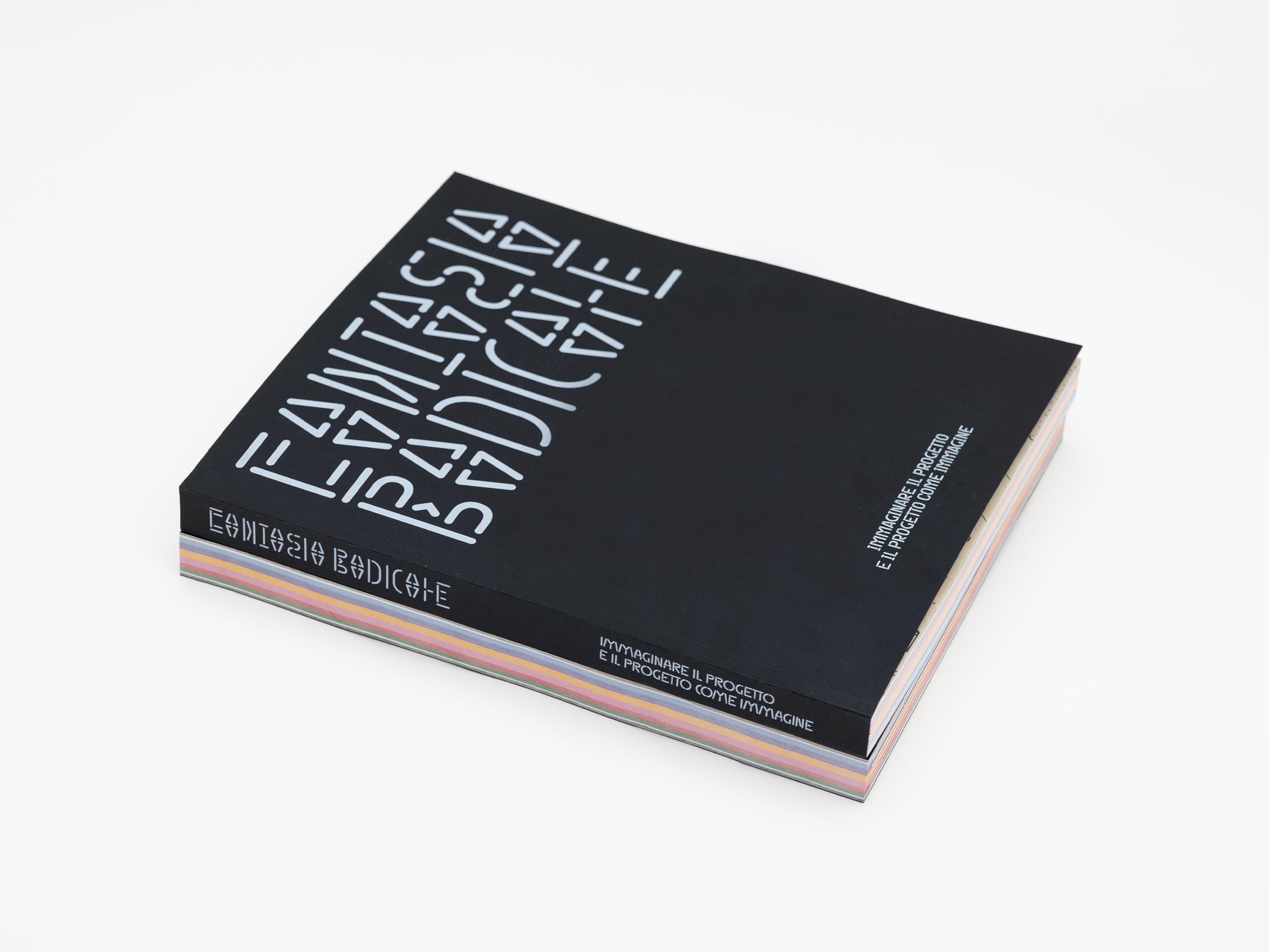Black Fantasia Radicale book with white title lettering.