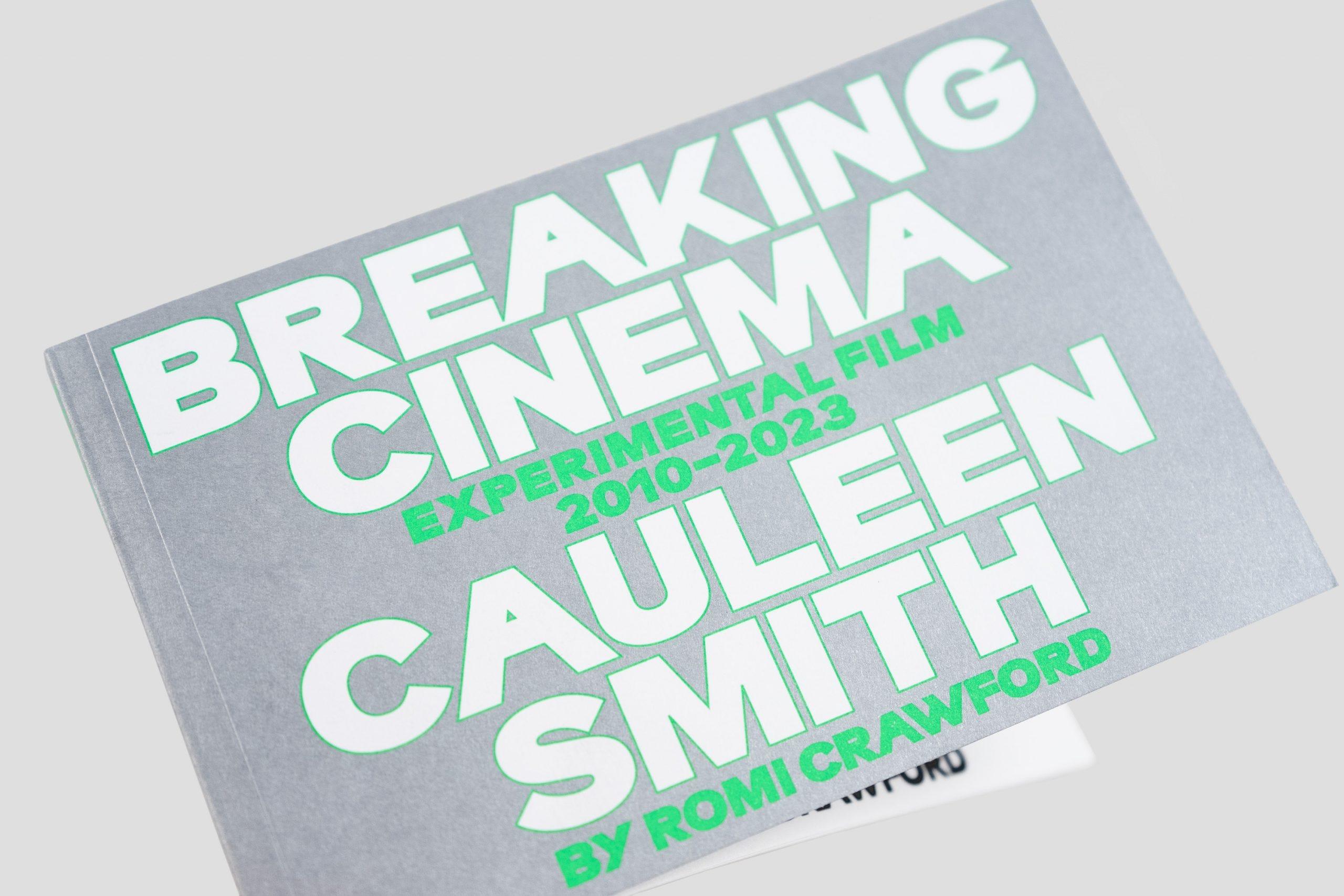 Close-up of Modulo in use on a “Breaking Cinema” publication cover.