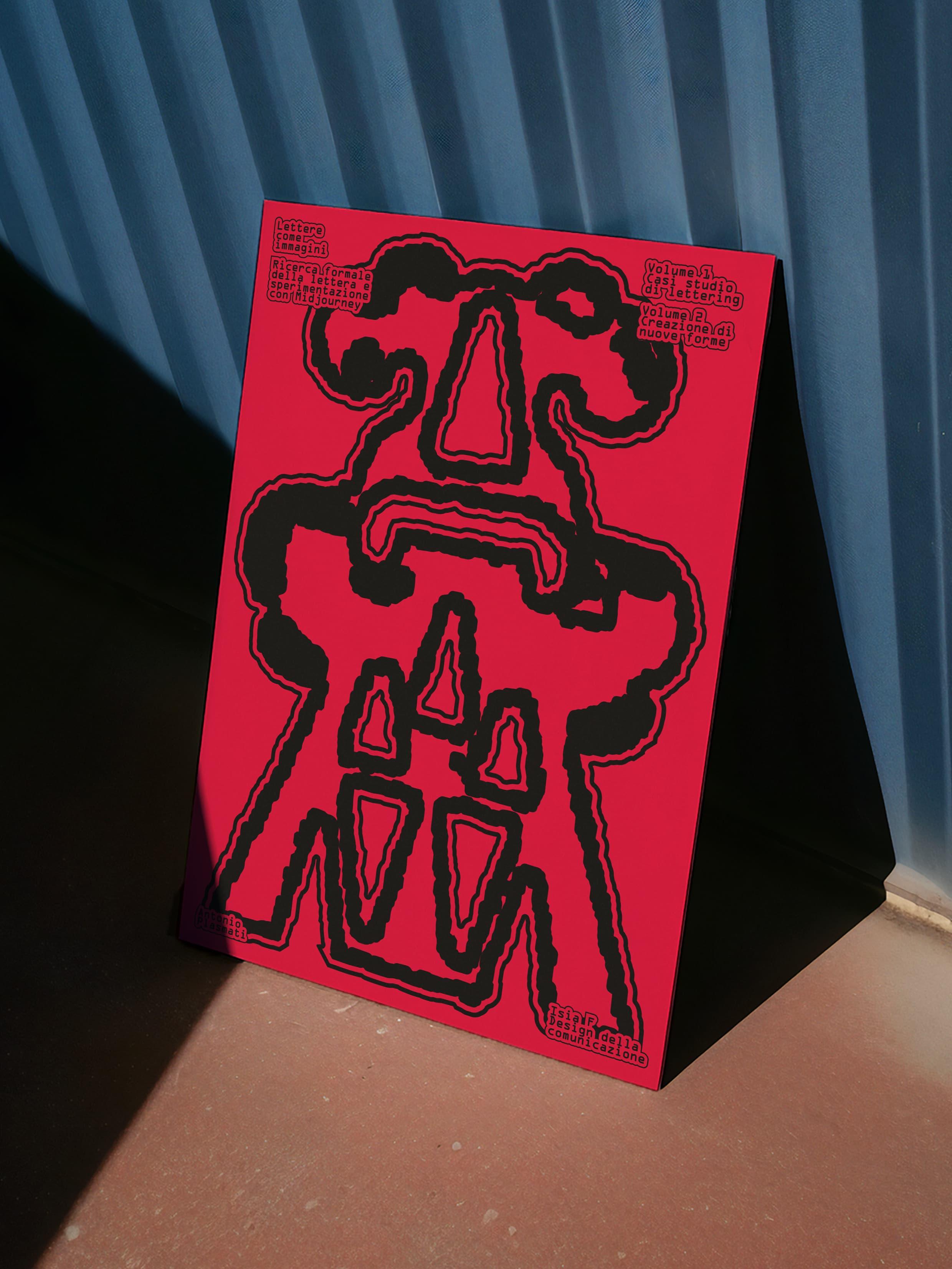 Lettere come immagini project image showing typographic forms treated as visual images.