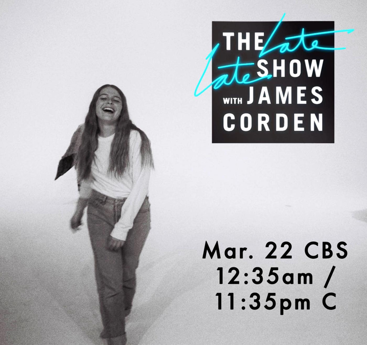 the late late show james corden maggie rogers