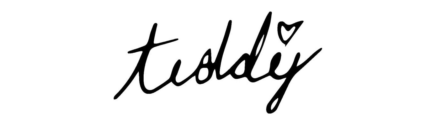 Teddy's signature on white