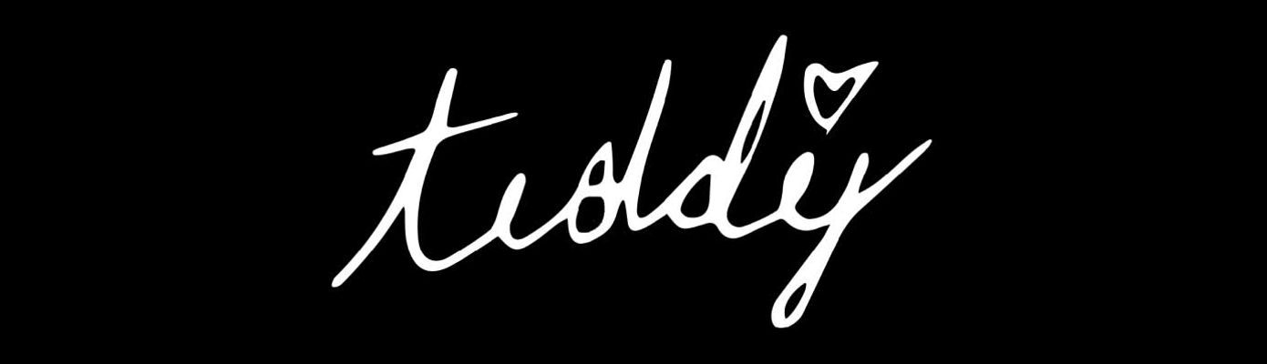 Teddy's signature on black