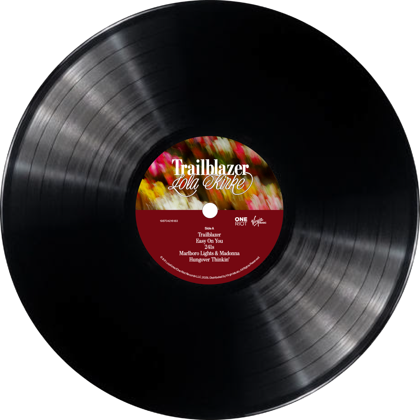 vinyl label