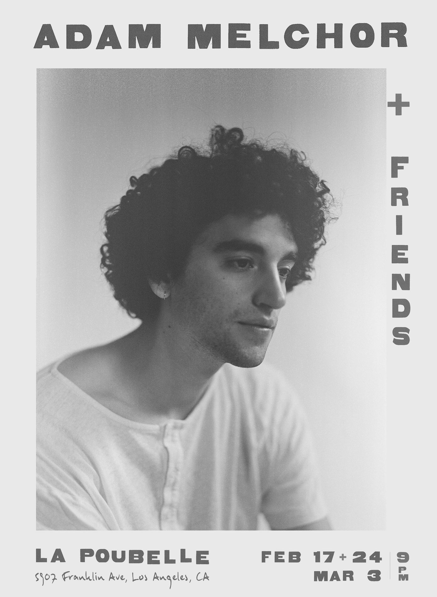 adam melchor residency poster