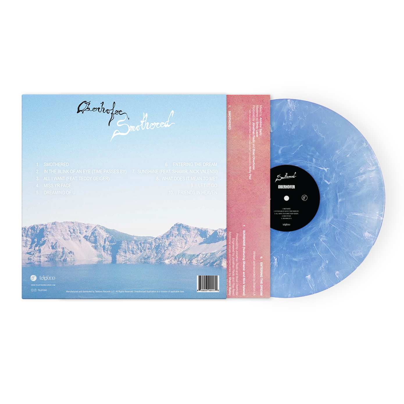 oberhofer blue vinyl back