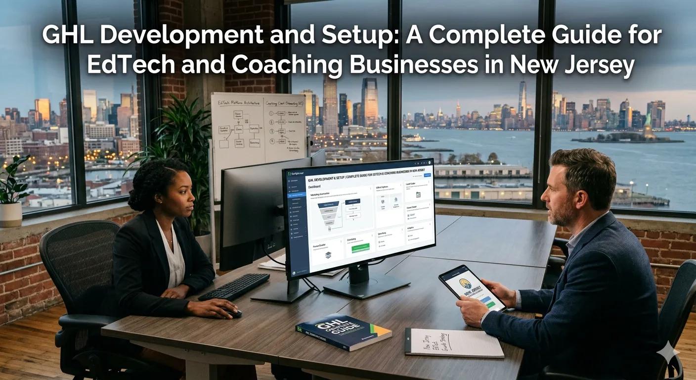 GHL Made Easy: Ultimate Guide or EdTech & Coaching Businesses in New Jersey