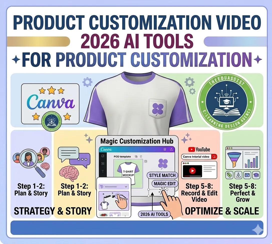 The Ultimate Canva Tutorial Video Formula for Product Customization: TheEduAssist