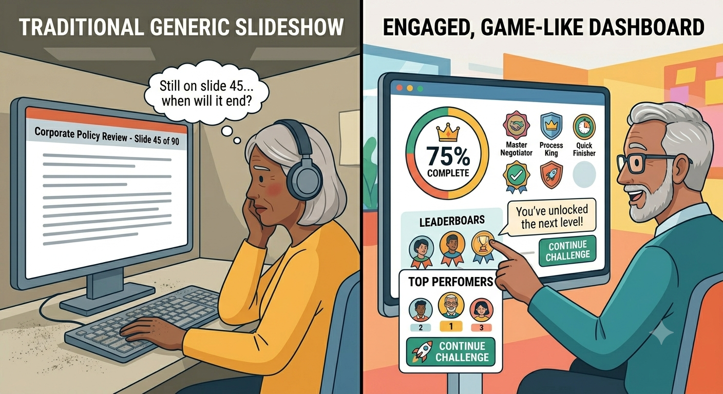 Gamification in Corporate Training: Turning Compliance into Engagement