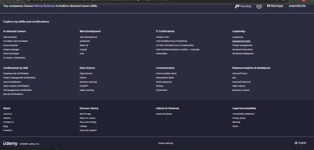 Udemy Videos
