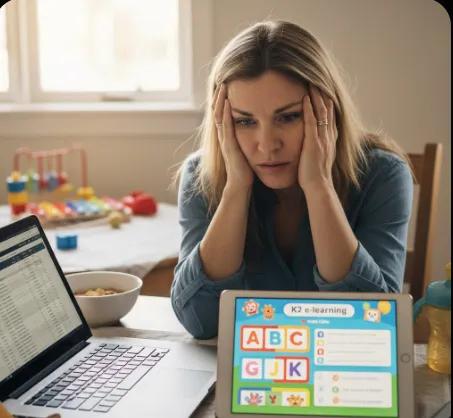 Why Early Grades Struggle with E-Learning: The K2 Perspective