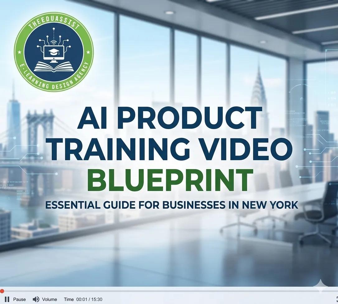 AI Product Training Video Blueprint for Businesses in New York