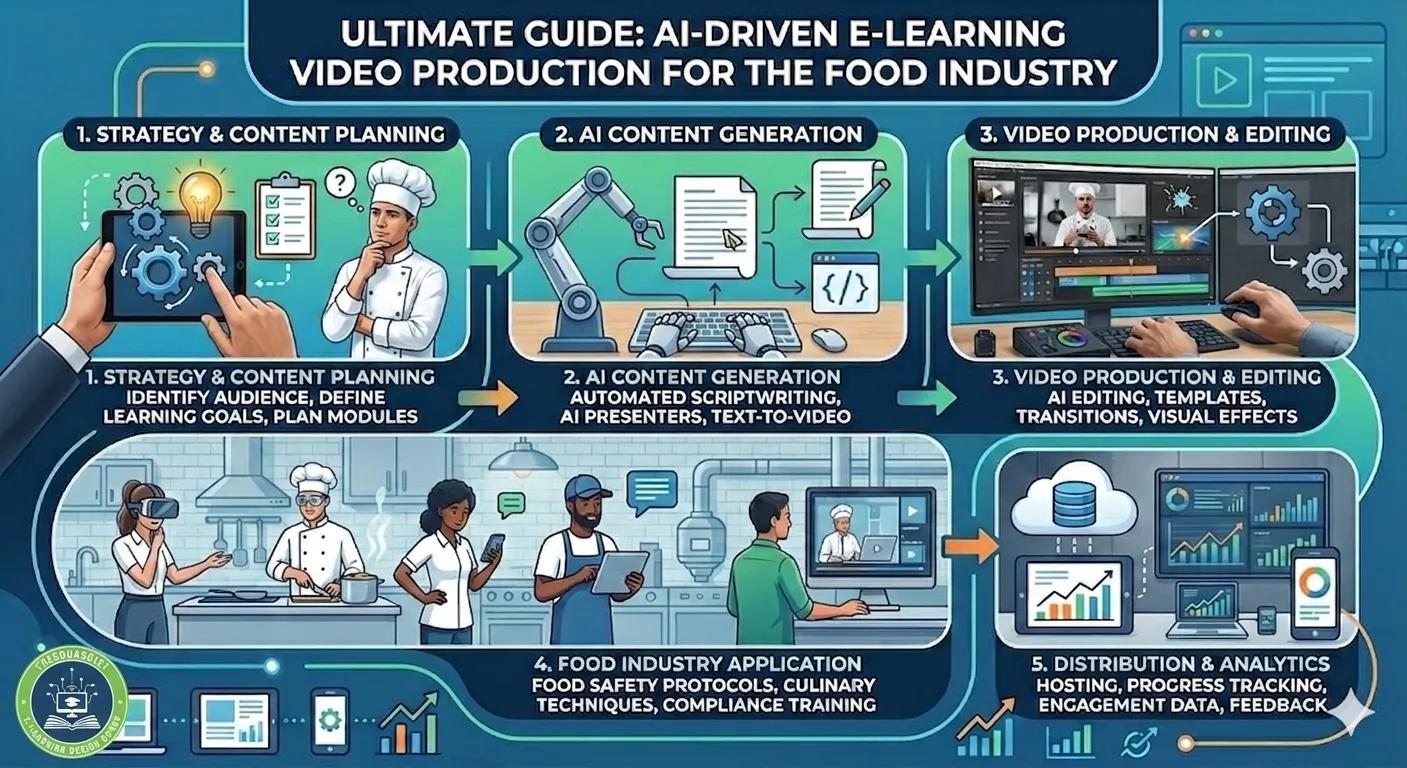 AI-Driven E‑Learning Video Production for the Food Industry: Ultimate Guide
