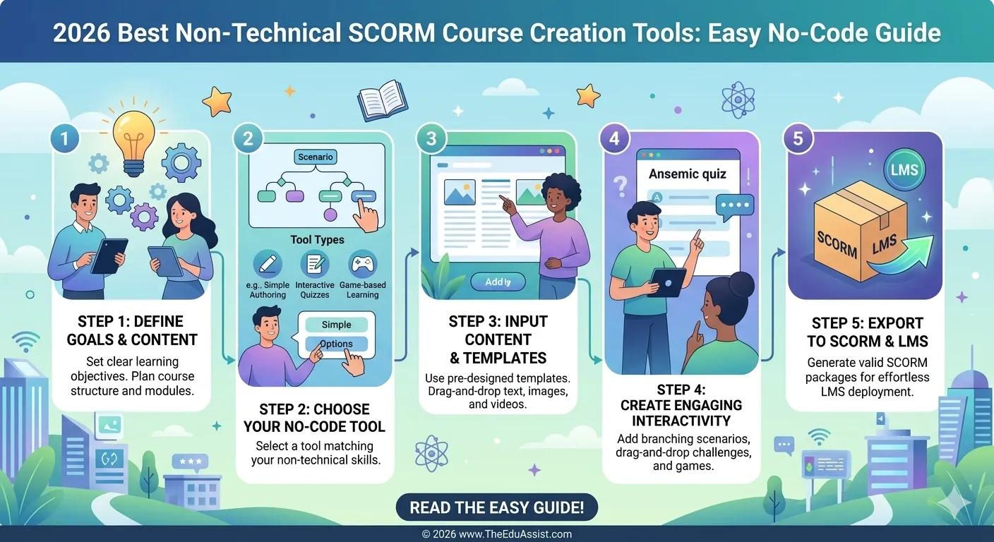 2026 Best Non-Technical SCORM Course Creation Tools: Easy No-Code Guide