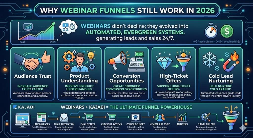 reason why webinar funnels still work in 2026