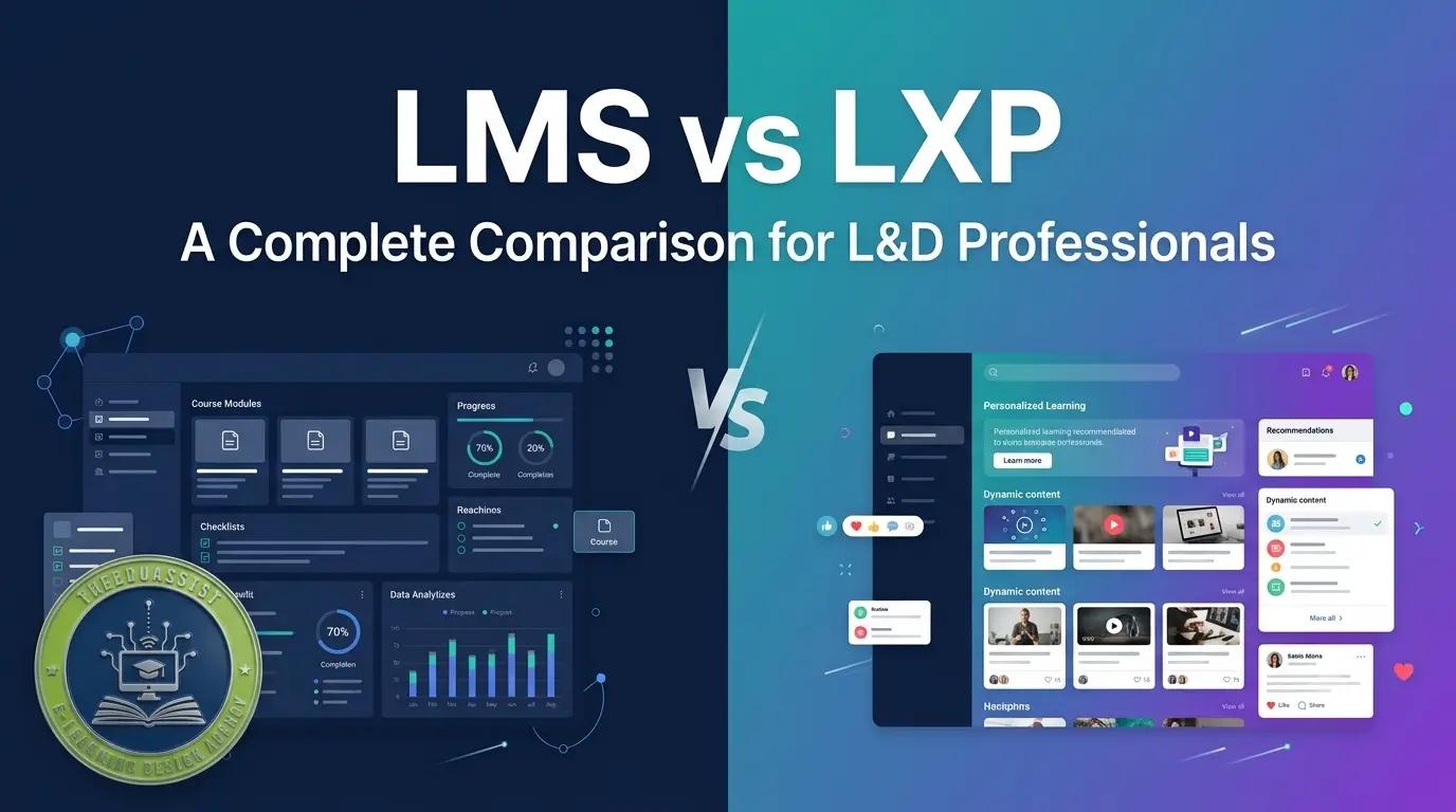 LMS vs LXP: A Complete Comparison for L&D Professionals