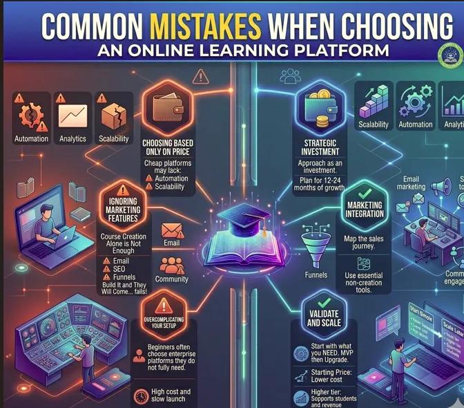 Common mistakes of choosing Online Learning