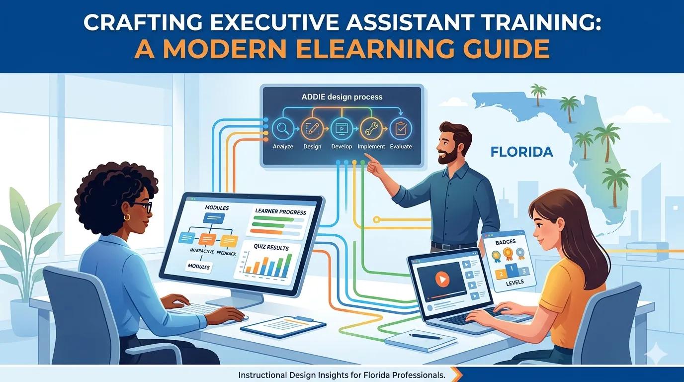 How to Create Executive Assistant eLearning ?