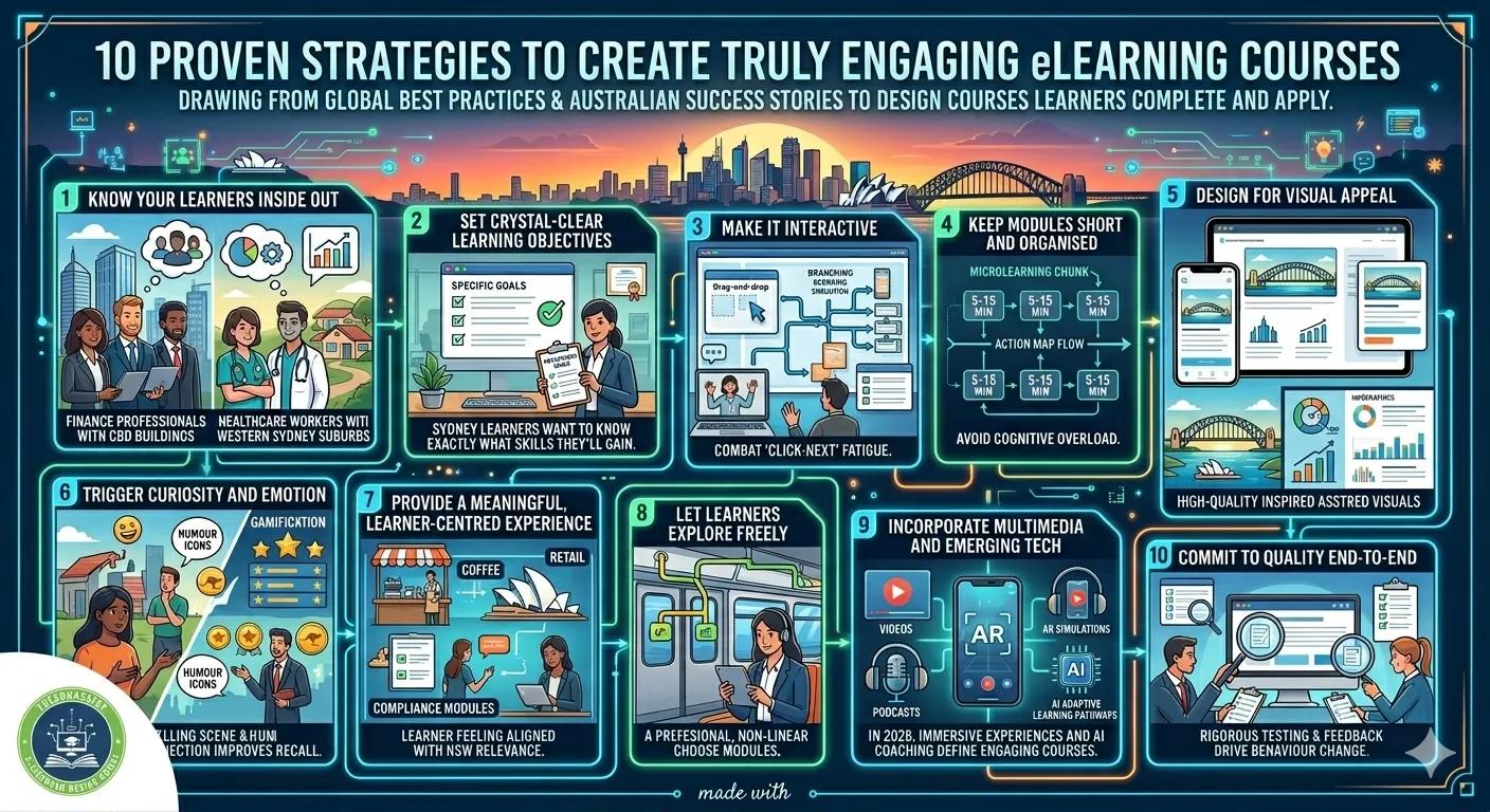 How to Build Engaging eLearning Courses in Sydney