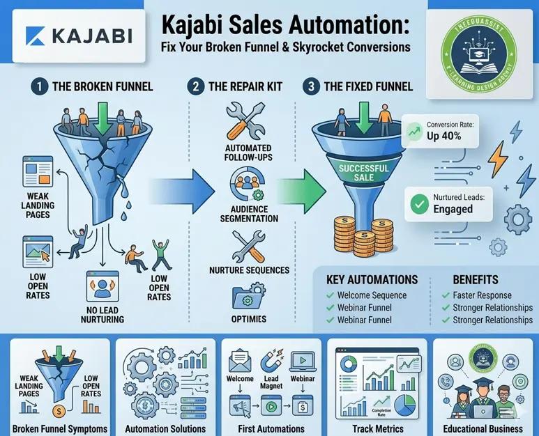 kajabi sales automation