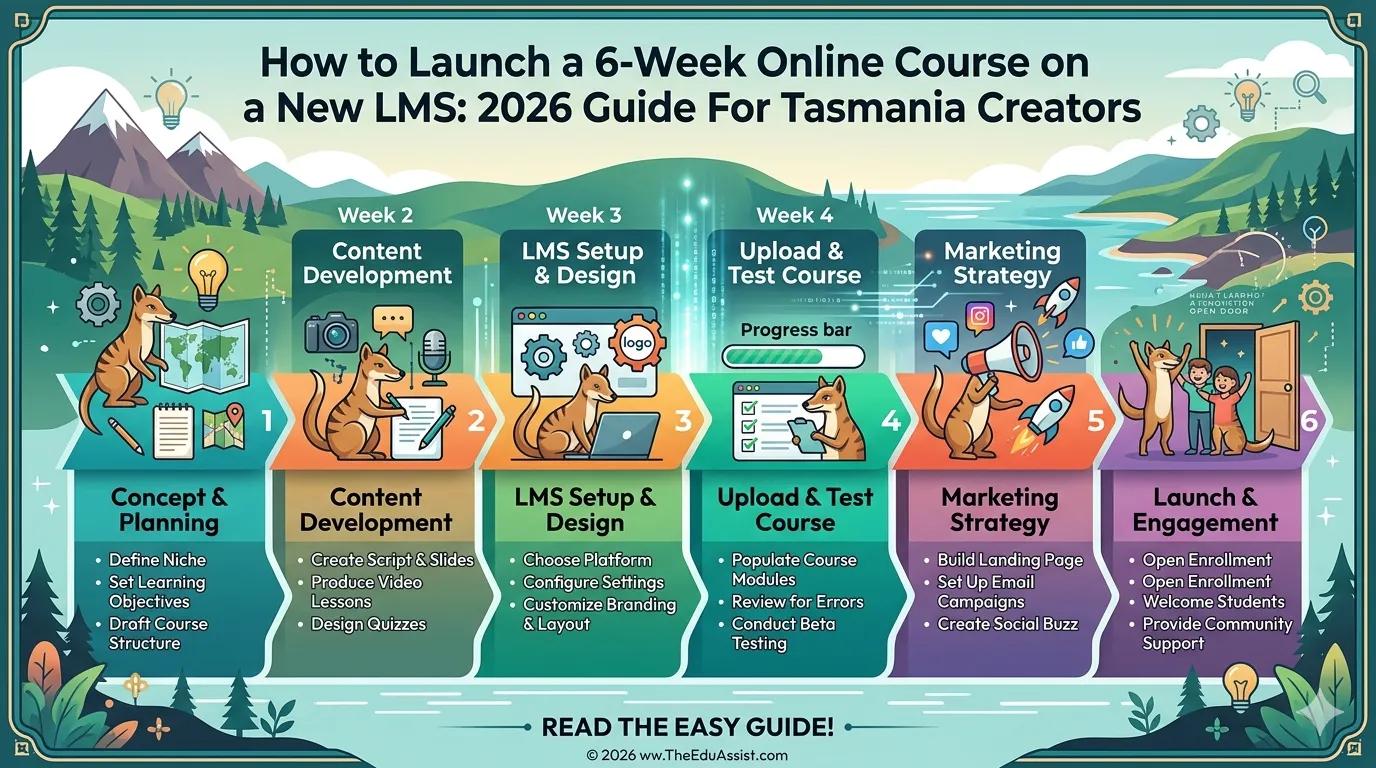 The Ultimate Guide to Launching a 6-Week Online Course on New LMS in Tasmania