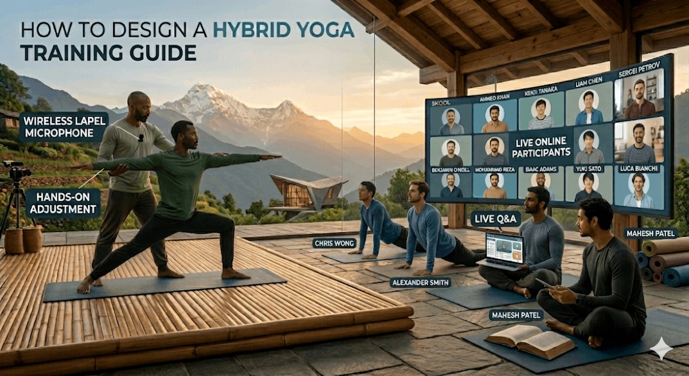 Hybrid Yoga Teacher Training System for Better Learning Outcomes