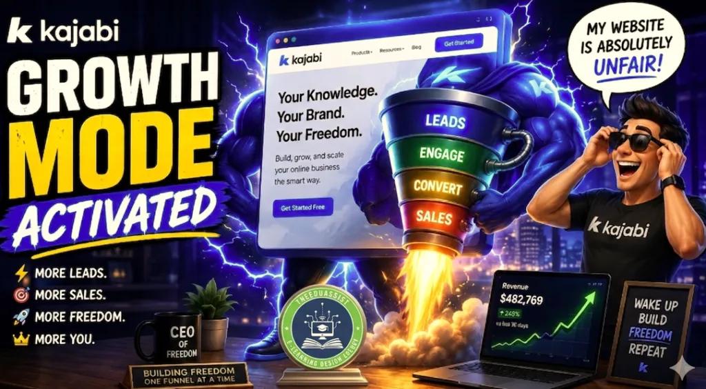 kajabi website growth
