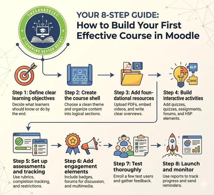 guide to build effective Moodle 
