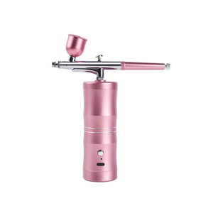 AEROGRAFO TRES DEPOSITO ROSADO