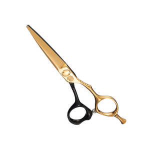 TIJERA AK028BK&GD GOLD BLACK FILO D 5.5"