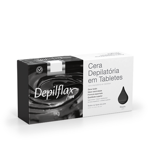 CERA CALIENTE NEGRA 1 K - DEPILFLAX