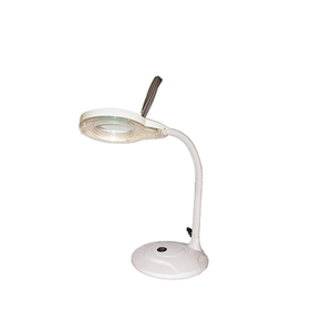 LAMPARA DE MESA CON LUPA Y LUZ LED