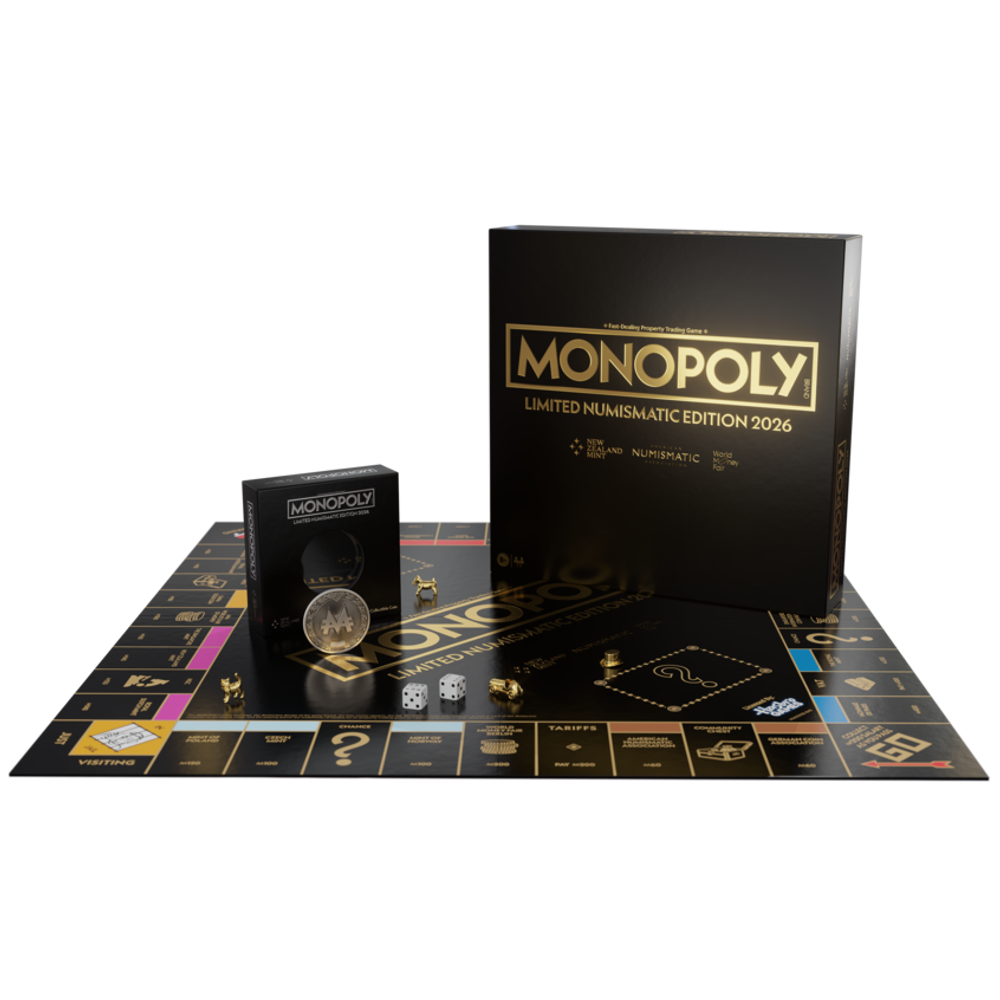 Monopoly™ 2026 Limited Edition 1oz Silver Coin & Board Set | NZ