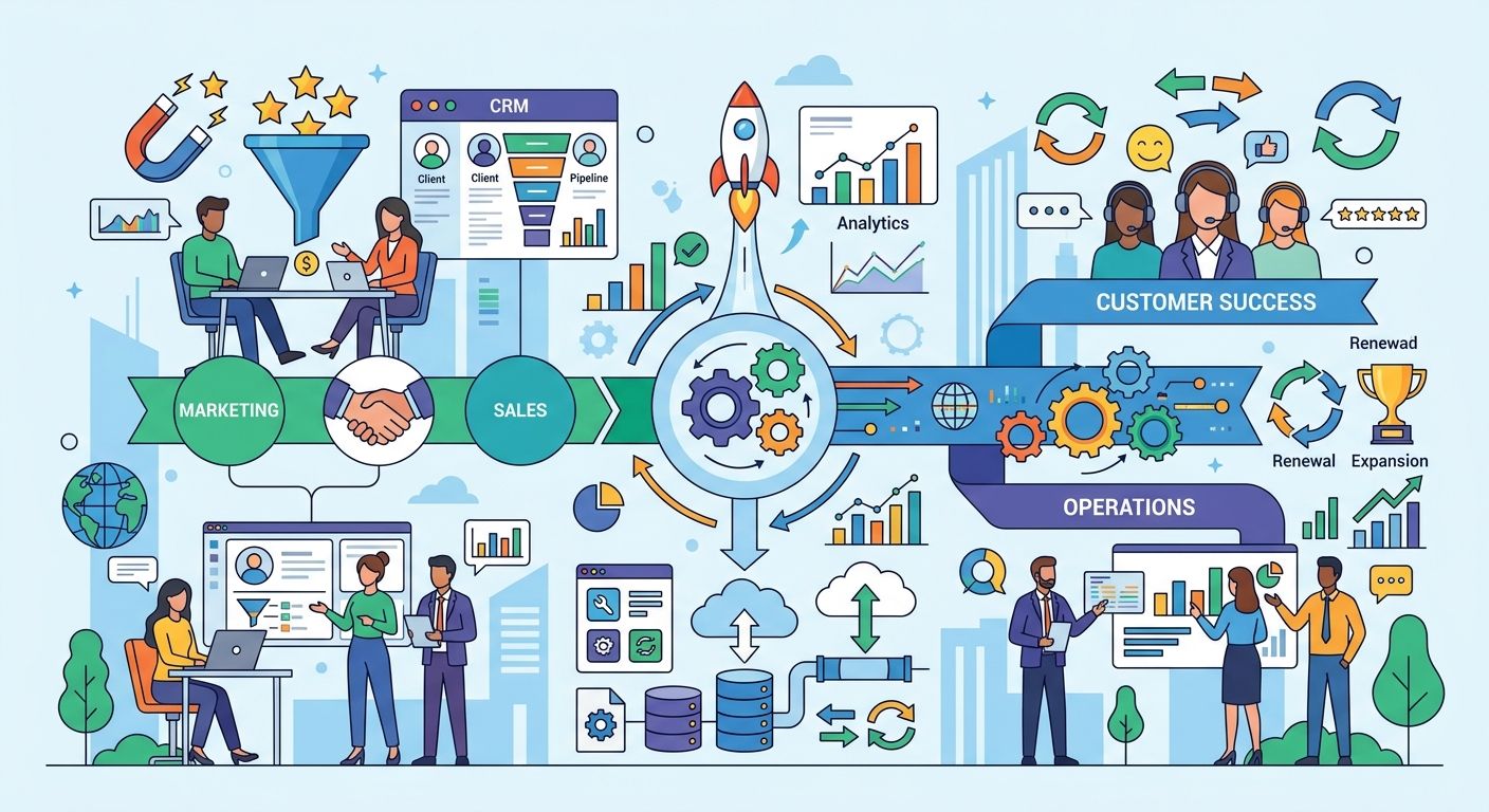 Revenue Operations - אינפוגרפיק