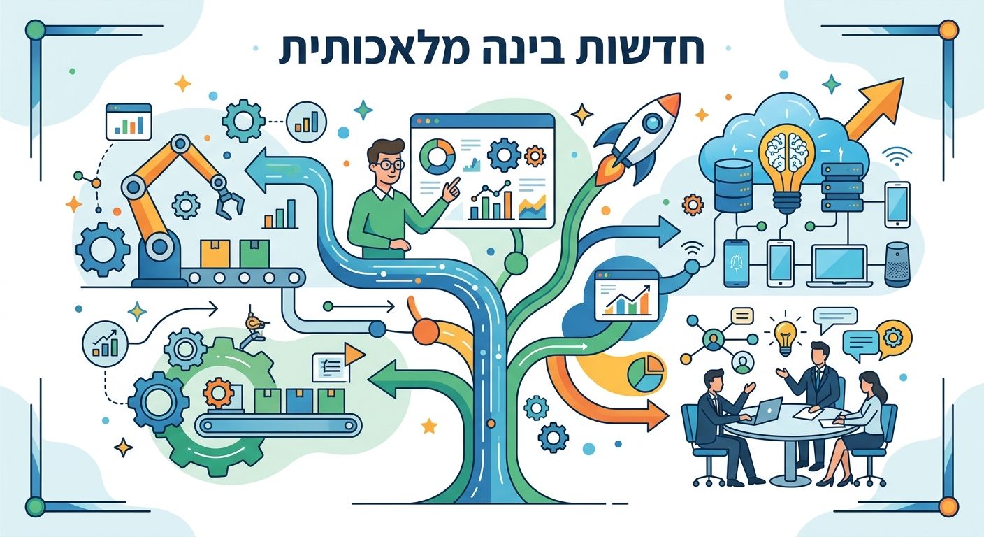 חדשות בינה מלאכותית - אינפוגרפיק