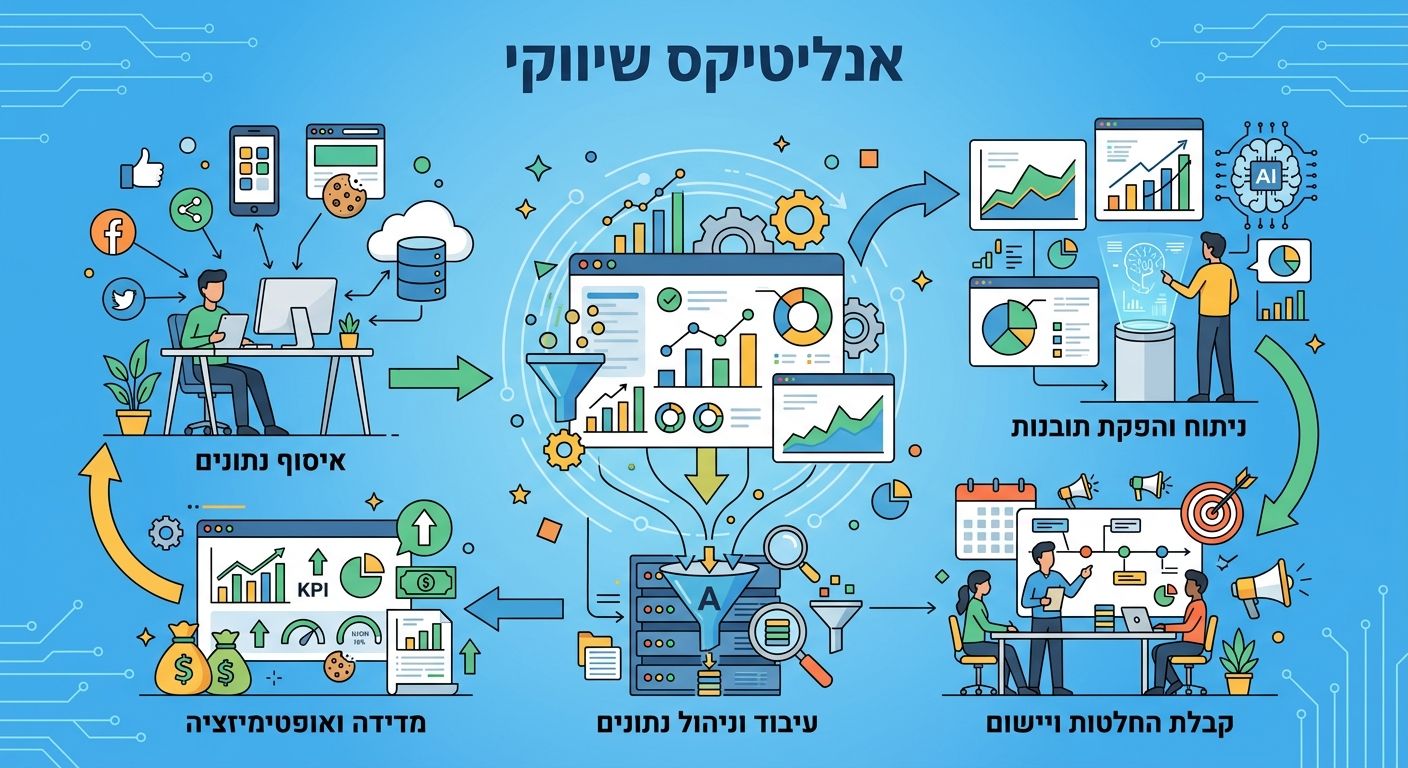 אנליטיקס שיווקי - אינפוגרפיק