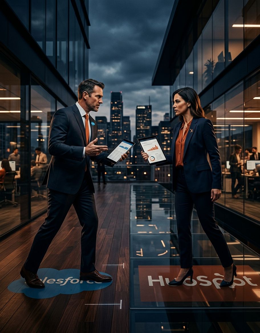 HubSpot מול Salesforce