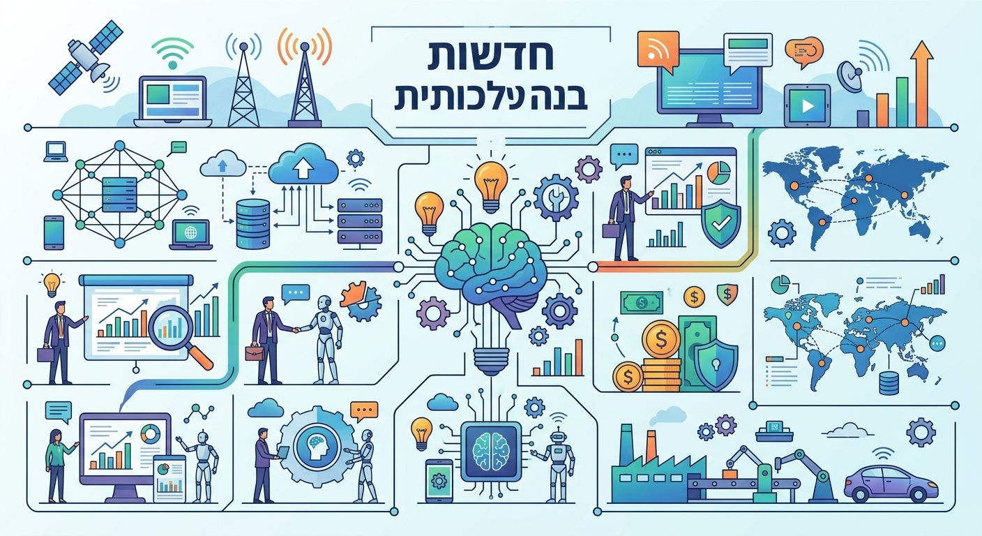 חדשות בינה מלאכותית - אינפוגרפיק