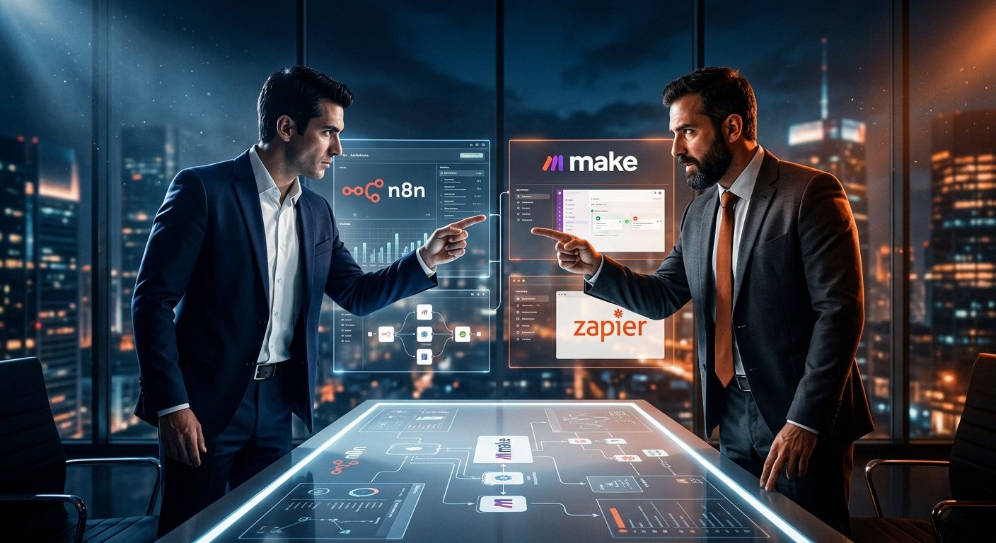 n8n מול Make
