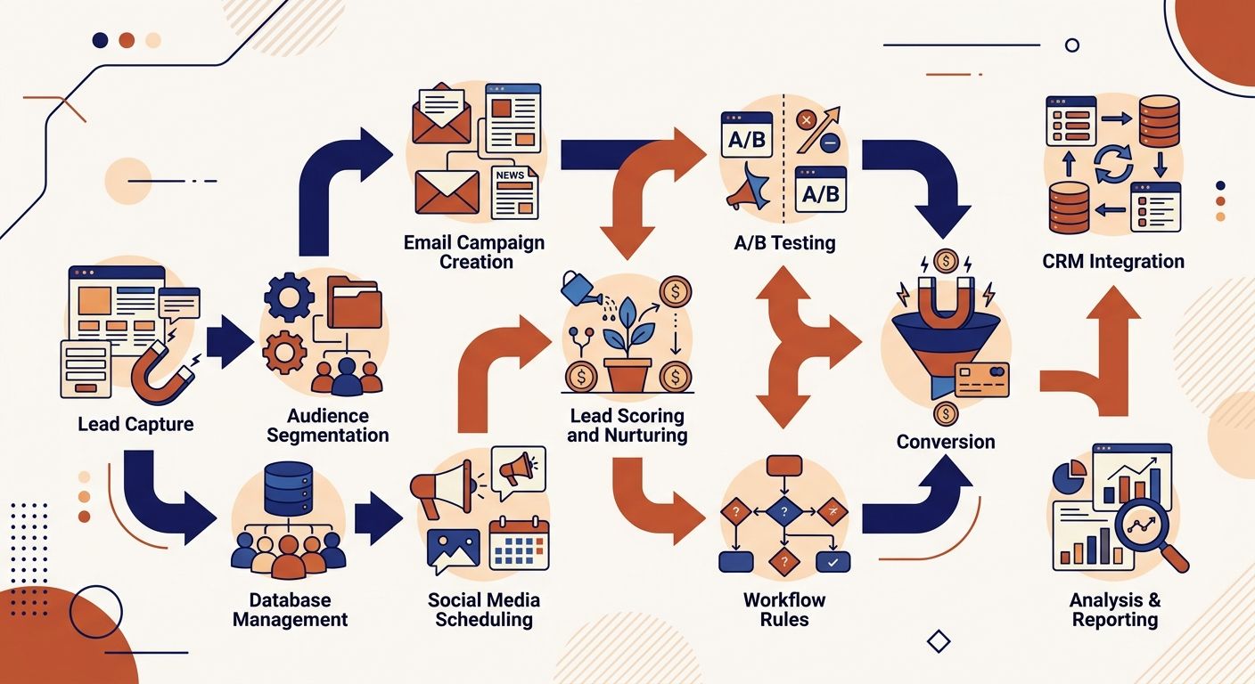 marketing automation - אינפוגרפיק