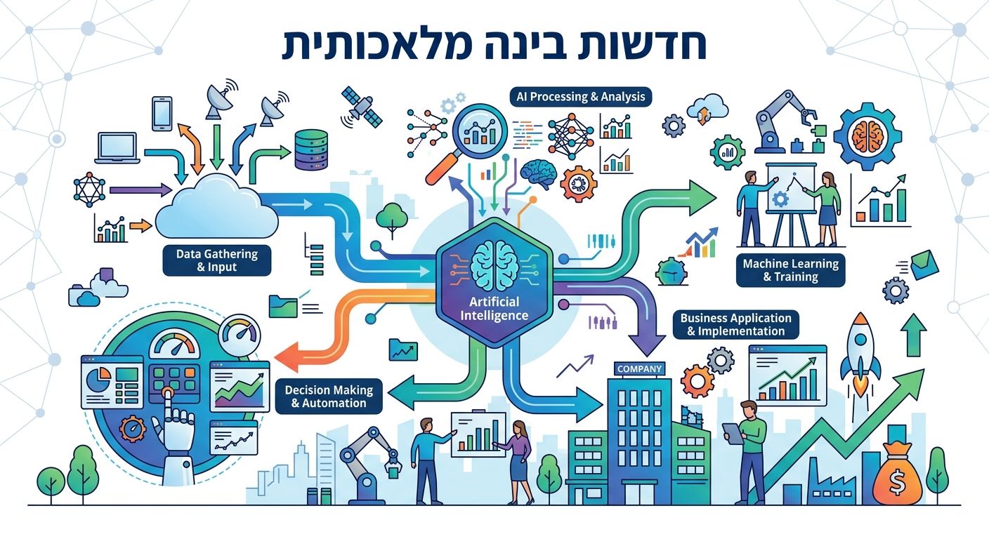 חדשות בינה מלאכותית - אינפוגרפיק